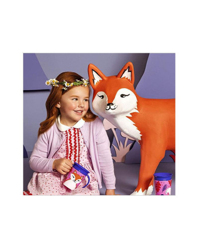 Munchkin - Juniorský hrneček WildLove 360° s oušky 177 ml