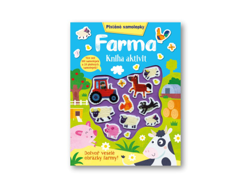 Plstěné samolepky - Farma - kniha aktivit