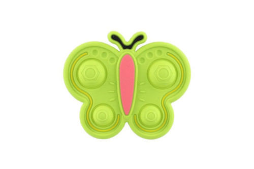 Točáček motýlek babyted silikon/plast 9 x 5,5 cm
