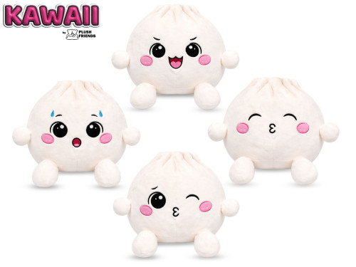 Plush Friends Kawaii Bao plyšový knedlíček 25 cm