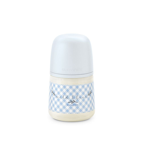 Láhev kojenecká 150 ml fyziologická S Wild & Free Suavinex