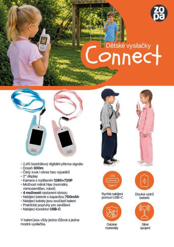 Digitální video vysílačka Connect Zopa