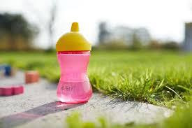 Netekoucí hrneček 300 ml Grippy tvrdá hubička Avent
