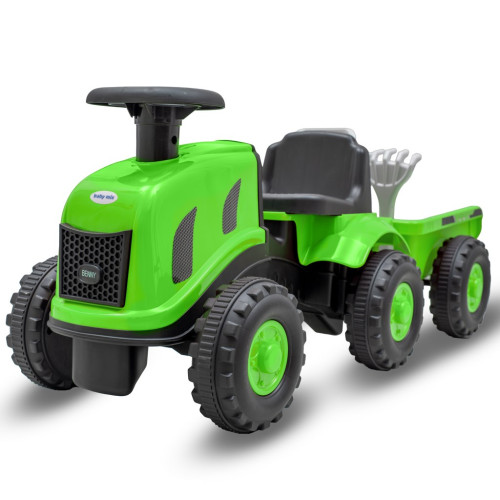 Dětské odrážedlo traktor s vlečkou Benny Baby Mix