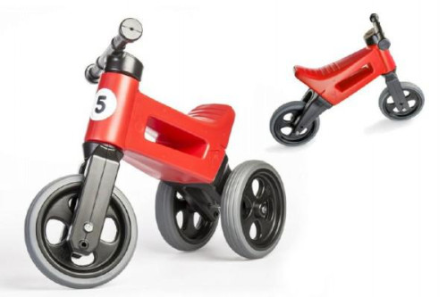 Odrážedlo Funny Wheels Sport 2v1 s gumovými koly