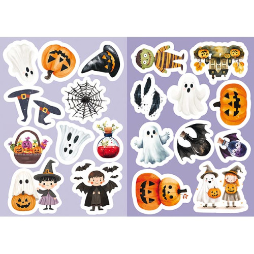 Samolepkové aktivity Halloween