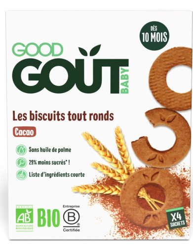 Good Gout BIO Kakaová kolečka 80 g