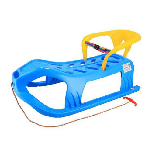 Plastové sáňky s opěradlem Baby Mix Snow Star