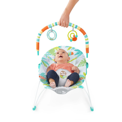 Lehátko vibrující Rainforest Vibes™ 0 m+ do 9 kg Bright Starts