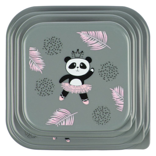 Box na svačinu 4 v 1 Panda Baagl