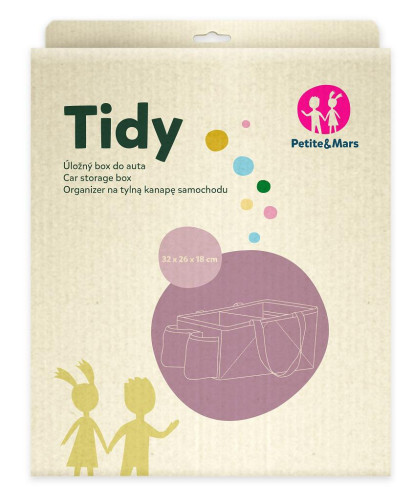Úložný box do auta Petite&Mars Tidy