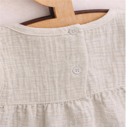 Kojenecké mušelínové šaty Ella linen New Baby