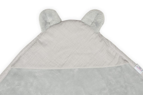 Deka s kapucí Koala mušelínová 95 x 95 cm Babymatex