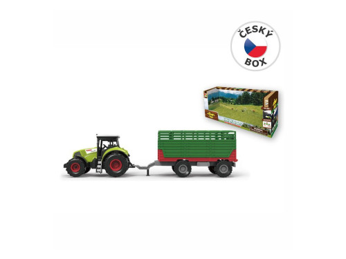 Traktor s přívěsem