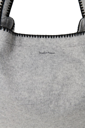 Vlněná om Bag Grey Studio Noos