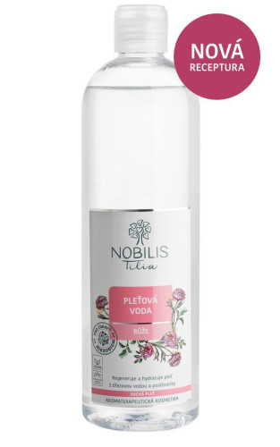 Pleťová voda Růže 500 ml Nobilis