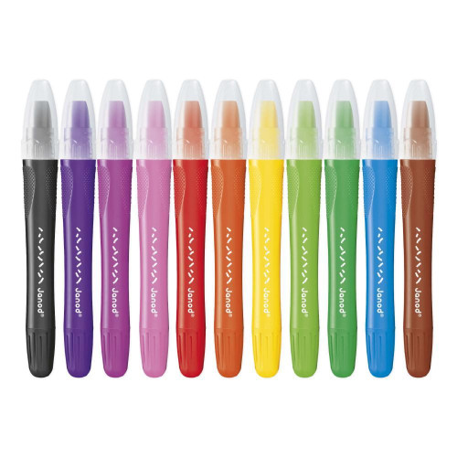 Colorino Gelové pastelky omyvatelné 10 ks Janod