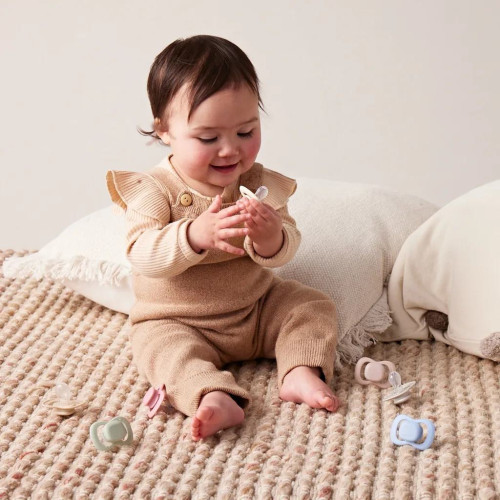 Šidítka silikon 2 ks 0-6 m B.box