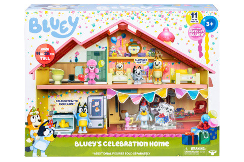 Dům hrací set - Narozeninová párty Bluey