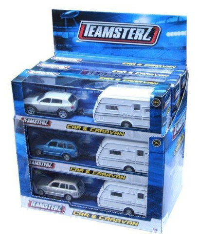Teamsterz jeep s karavanem