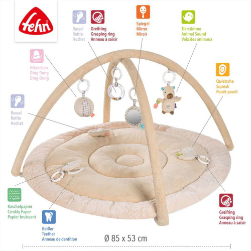 3D aktivity deka capybara Baby Fehn