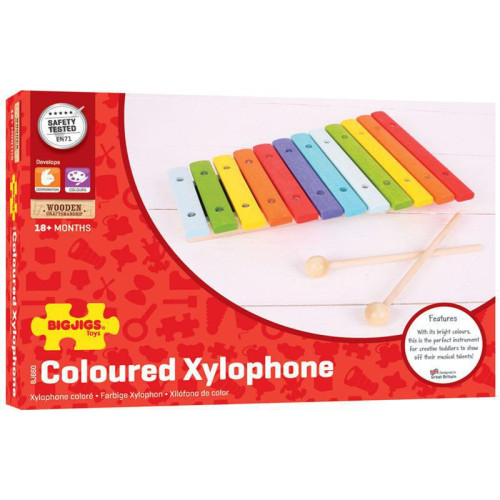 Dřevěný xylofon Bigjigs Toys