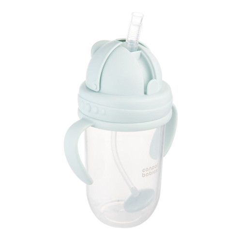Hrneček nevylévací se slámkou a závažím 270 ml Canpol babies