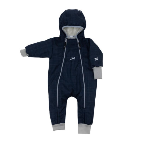 Rostoucí zimní softshellová kombinéza Lamb Navy Blue
