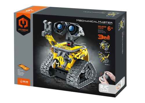 Stavebnice iM.MASTER 3v1 programovatelný robot RC plast 2,4GHz 434 dílků