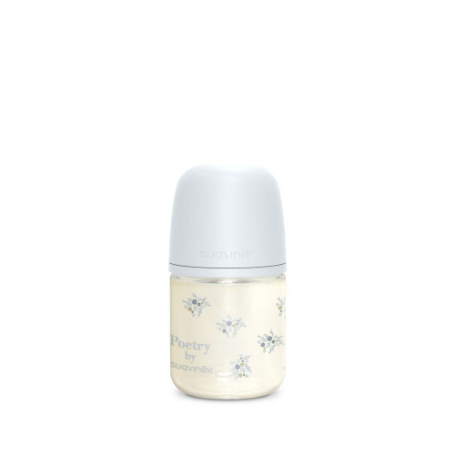 Láhev sklo Poetry 120 ml fyziologická SX Pro 0 m+ SF Suavinex