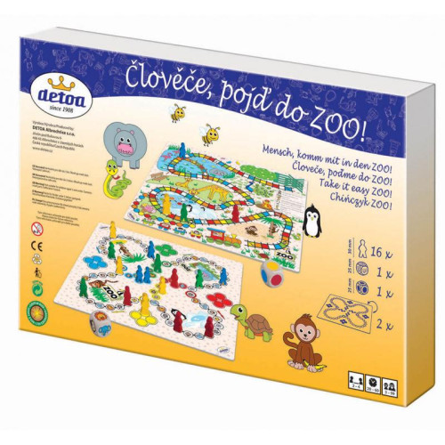 Člověče, pojď do ZOO! společenská hra