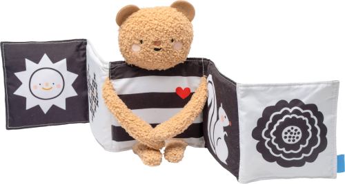 Medvídek plyšový s knížkou Snuggle Bear Taf Toys