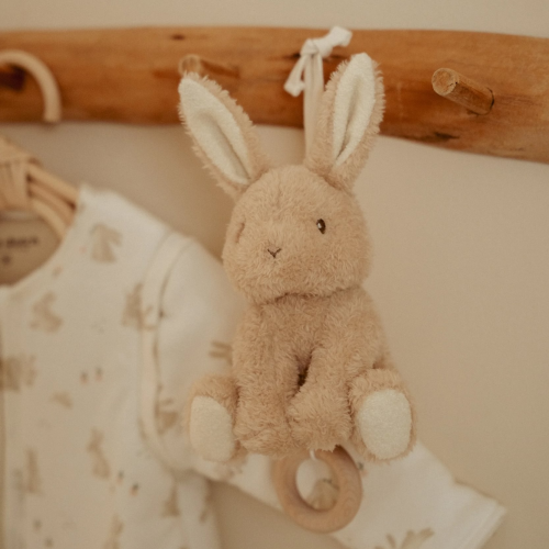 Hudební králíček Baby Bunny Little Dutch