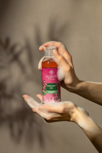 Sprchový gel Geranium 500 ml Nobilis Tilia