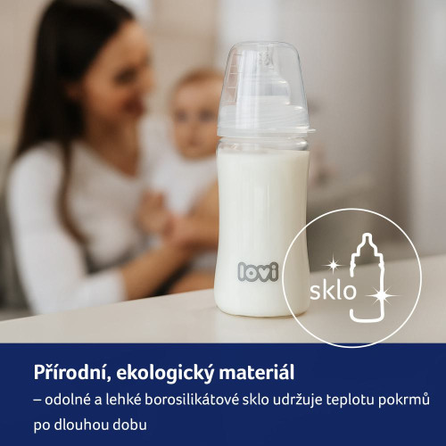 Láhev skleněná 250 ml Lovi