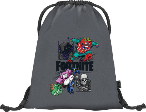 Set 5 Cubic Fortnite Squad: batoh, sáček, ledvinka, obal na notebook, peněženka GRS Baagl