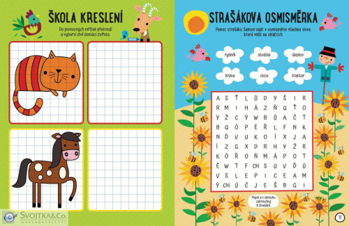 Trojrozměrné samolepky Na farmě