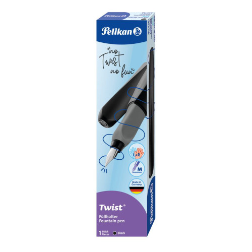 Bombičkové pero Twist černé Pelikan
