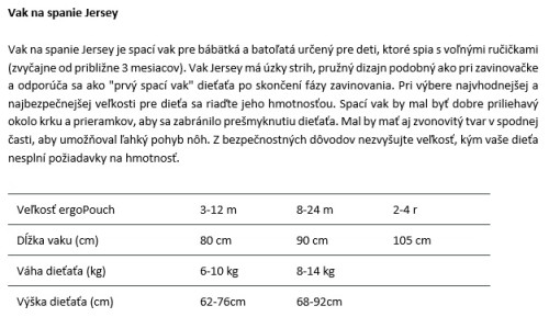 Vak na spaní organická bavlna Jersey Dragonflies 0,2 tog 3-12 m, 6-10 kg ErgoPouch