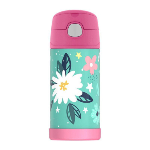 Dětská termoska s brčkem 355 ml