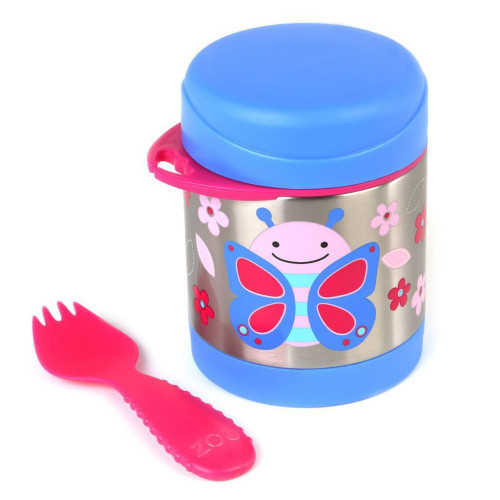 Termoska na jídlo se lžičkou/vidličkou Zoo 3 r+ 325 ml Skip Hop