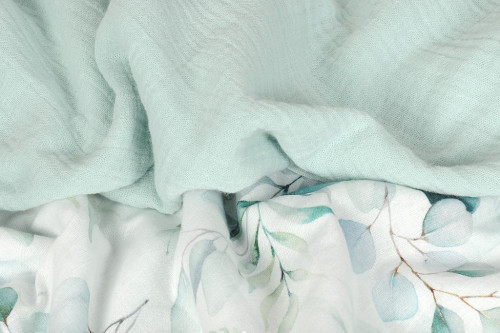 Mušelínová osuška s kapucí Design 85 x 85 cm Babymatex