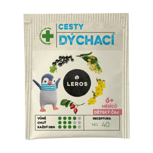 Dětský čaj cesty dýchací Leros