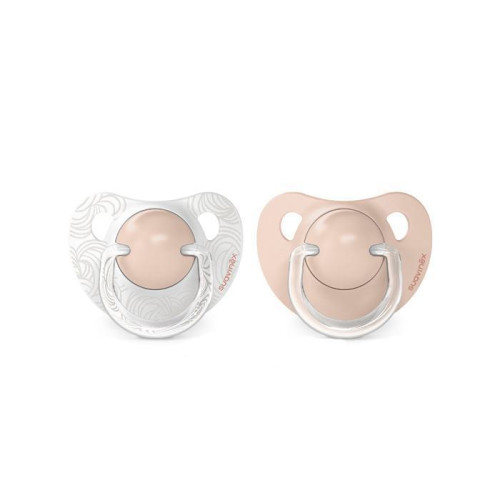 Šidítko anatomické silikon 0-6 m 2 ks Suavinex Dreams