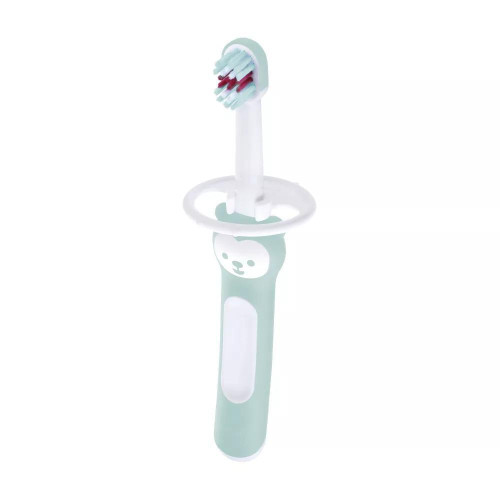 Mam Baby´s Brush - dětský zubní kartáček 6m+ s bezpečnostním krytem
