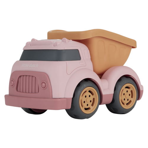 Náklaďák se sklápěčkou Pink Little Dutch