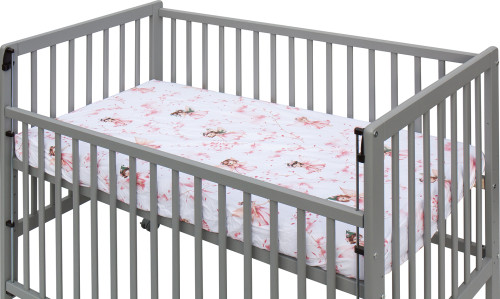 Prostěradlo do postýlky Víla 120 x 60 cm růžové Scarlett