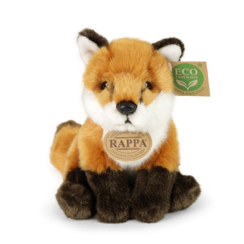 Plyšová liška sedící 18 cm Eco-Friendly Rappa