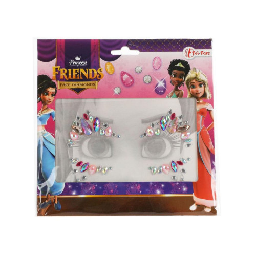 Obličejové zdobící diamanty/kamínky Princezna