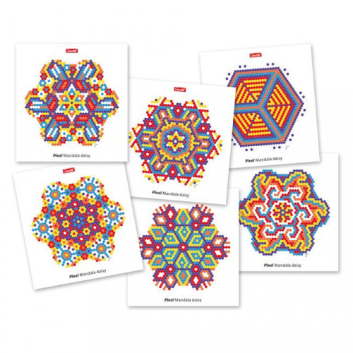 Quercetti Pixel Mandala daisy 1200 ks